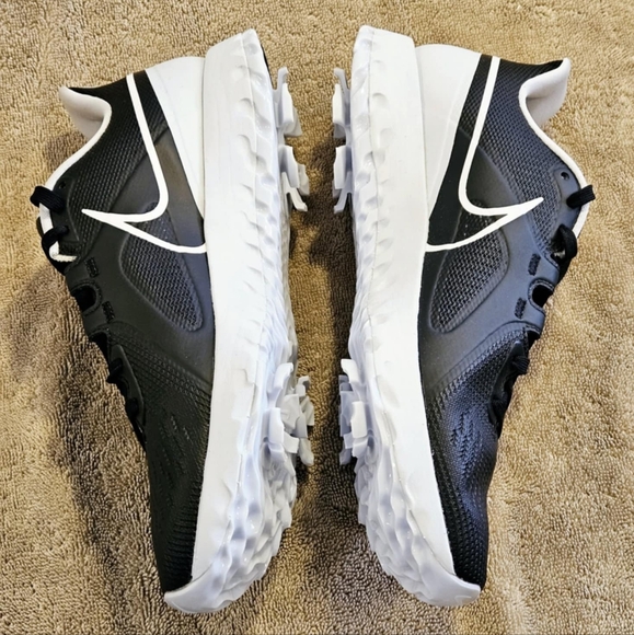 NWOT Nike React Infinity Pro Men's Black Platinum Golf Shoes Size 8.5 CT6620-004 - Picture 3 of 12